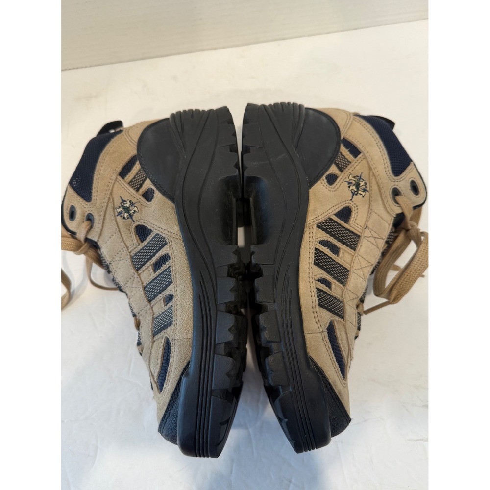 Nevados Womens Tan and Black Lace Up Chunky Lug Sole Hiking Sneaker Boots Sz 7.5 - Picture 5 of 10